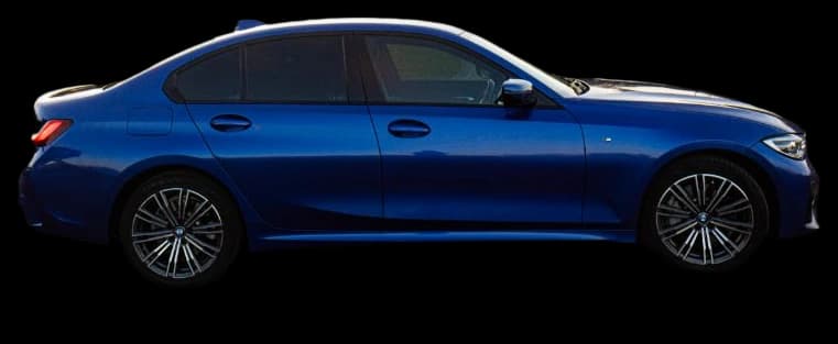 BMW 330e prepared for a WiseGlow handover